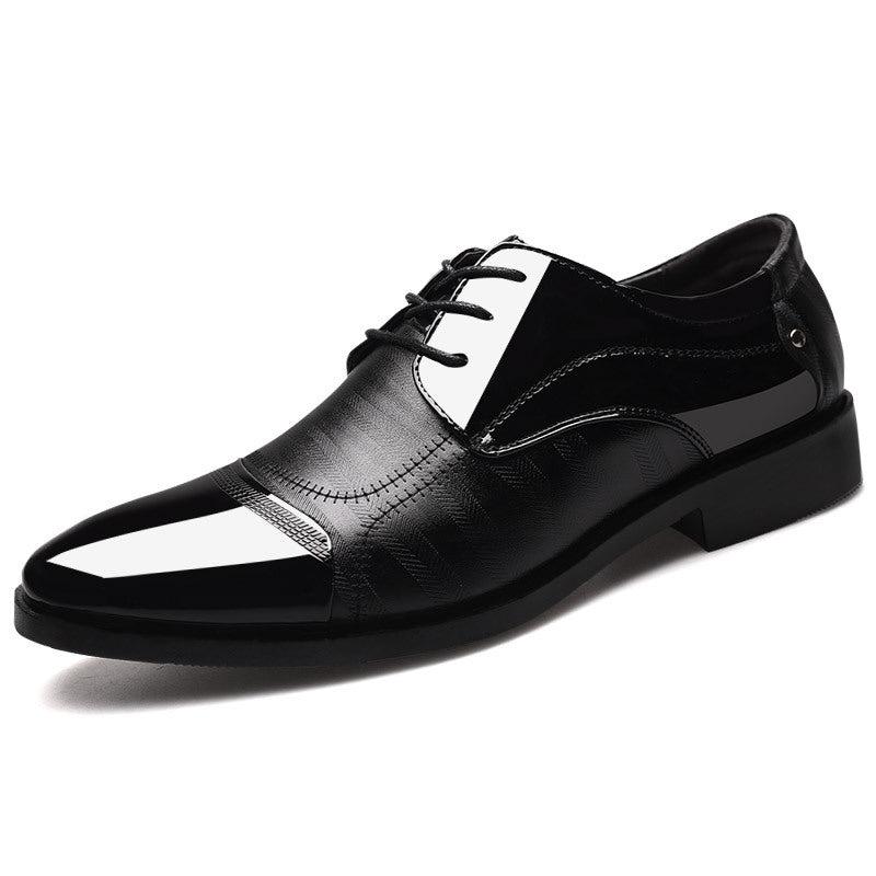 Men’s Dual-Tone Classic Oxford Dress Shoes