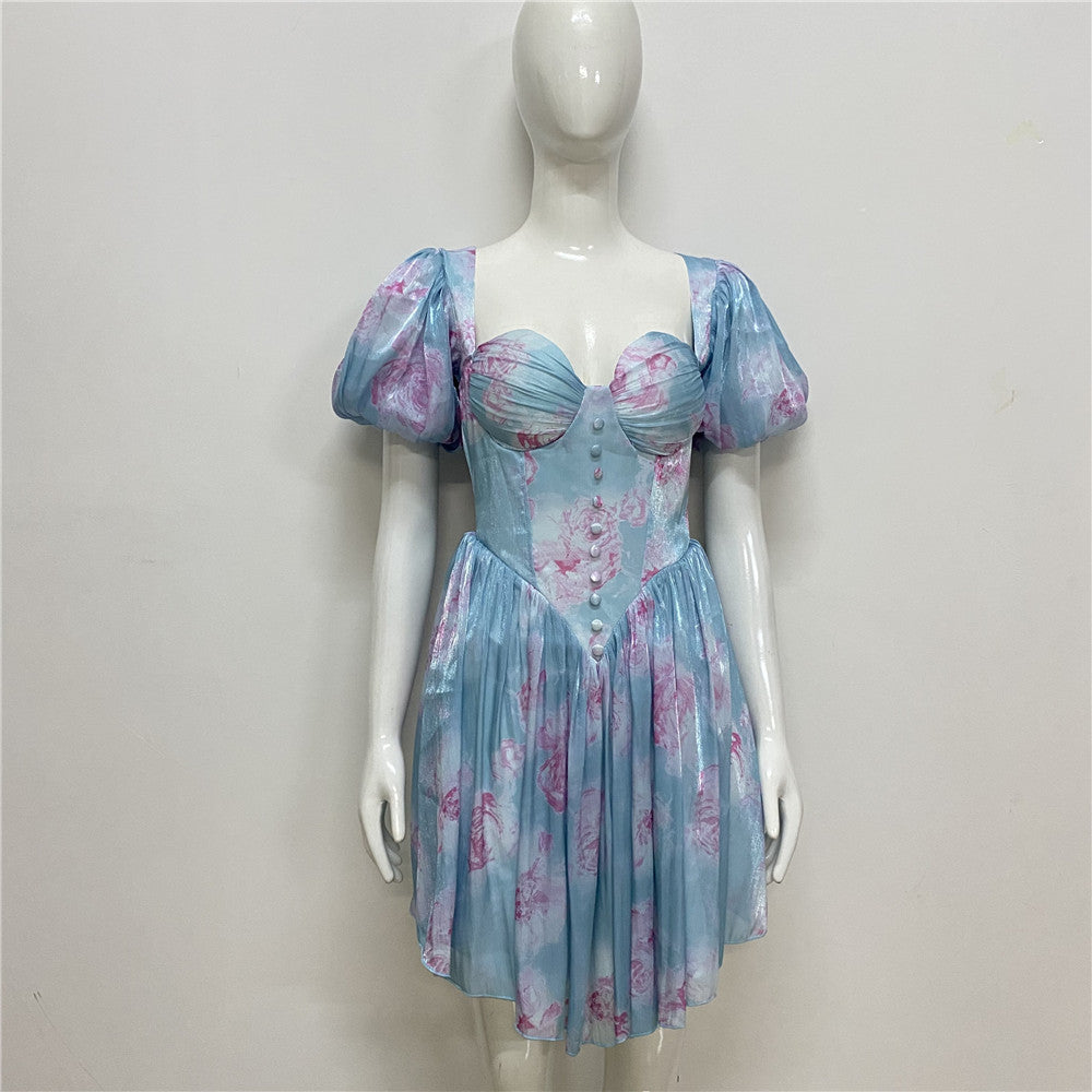LORVENE Grace Silk Dress