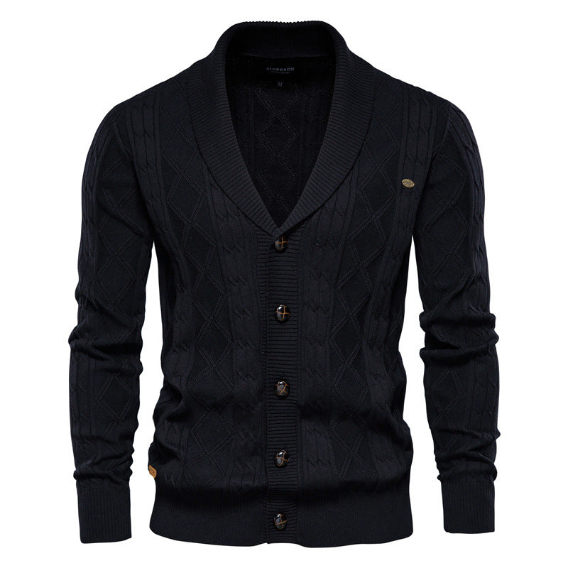 LORVENE Premium Texture Cardigan