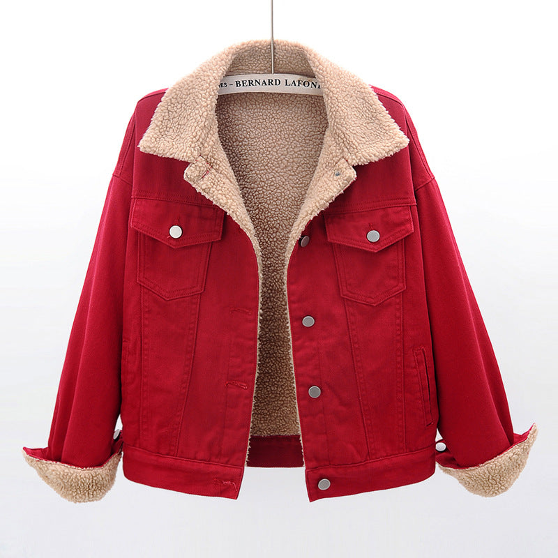 LORVENE Quilted Leather Jacket