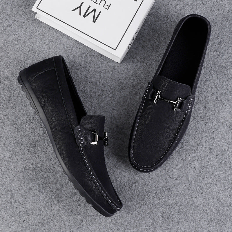 Men’s Signature Metal-Bit Loafers