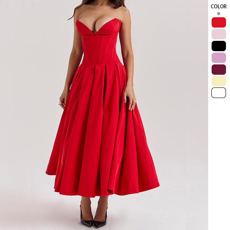 LORVENE Starry Sequin Dress