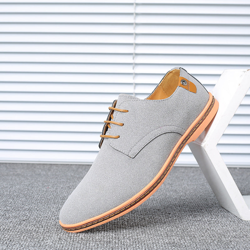 Men’s Casual Suede Oxford Shoes
