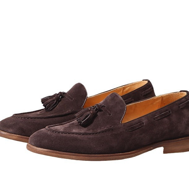 Men’s Suede Tassel Loafers