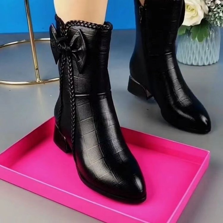 LORVENE Pointed Toe Boots