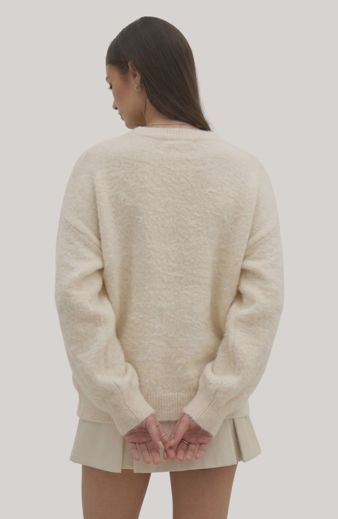 Textured Knit Pullover