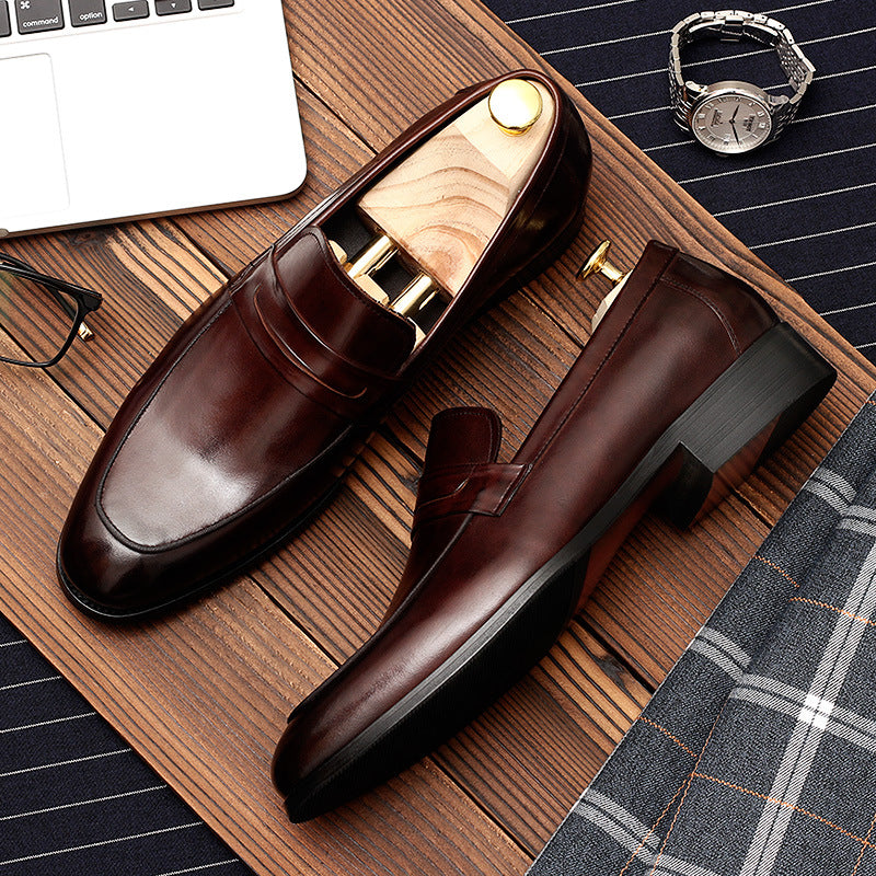 Men’s Classic Oxford Leather Loafers