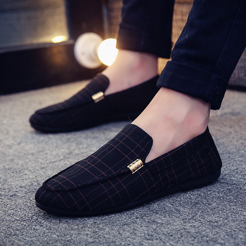 Men’s Elver Patterned Slip-On Loafers