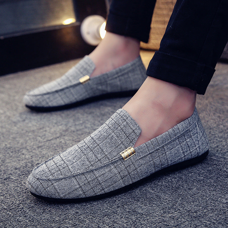 Men’s Elver Patterned Slip-On Loafers