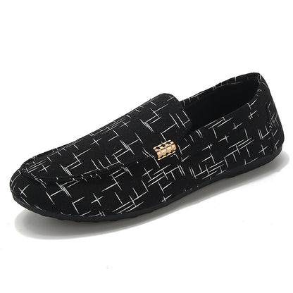Men’s Elver Patterned Slip-On Loafers