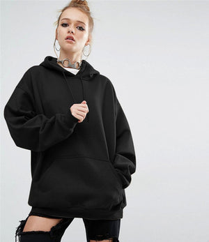 Minimalistischer Kapuzenpullover