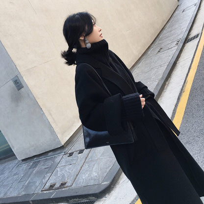 LORVENE Classic Wool Long Coat