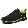 9088 black and green men's shoes