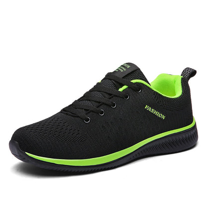 Neon Stride Signature Sneakers