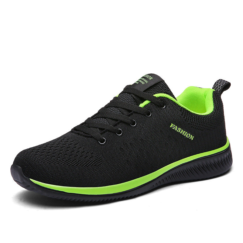 Neon Stride Signature Sneakers
