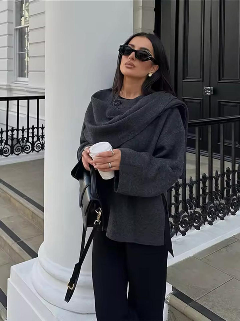 LORVENE Cozy Blanket Shawl