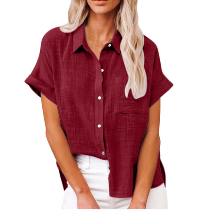 LORVENE Flowy Casual Shirt