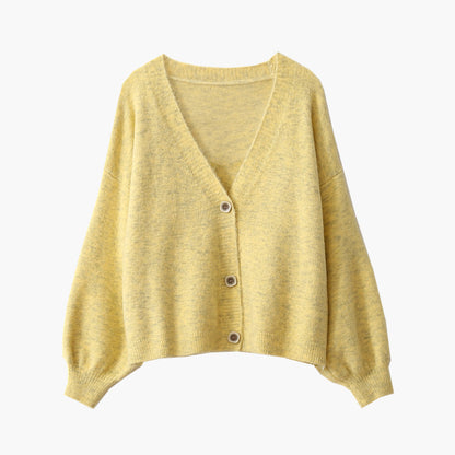 LORVENE Oversized Rib Cardigan