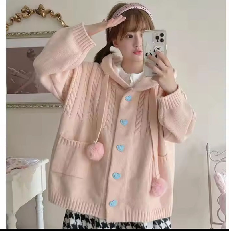 LORVENE Light Layer Knit Cardigan