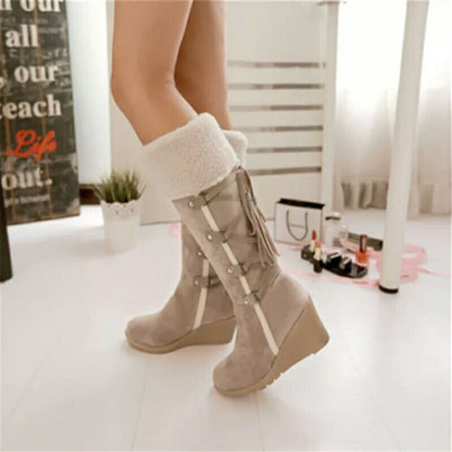 LORVENE Soft Suede Ankle Boots
