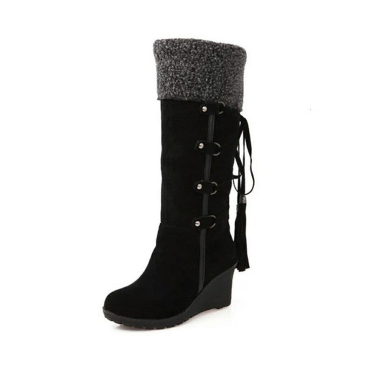 LORVENE Soft Suede Ankle Boots