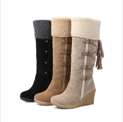 LORVENE Soft Suede Ankle Boots