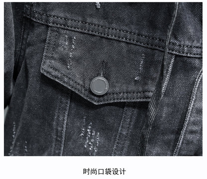 LORVENE Soft Touch Denim Jacket