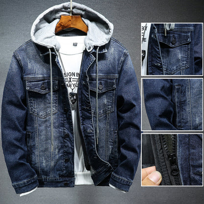 LORVENE Soft Touch Denim Jacket