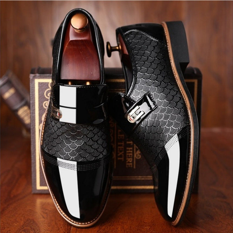 Men’s Elite Textured Formal Loafers