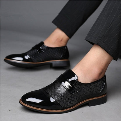 Men’s Elite Textured Formal Loafers