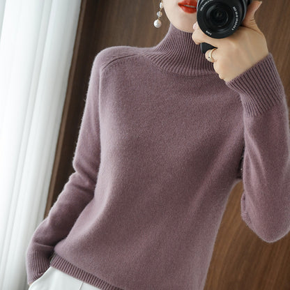 LORVENE Stretch Fit Turtleneck