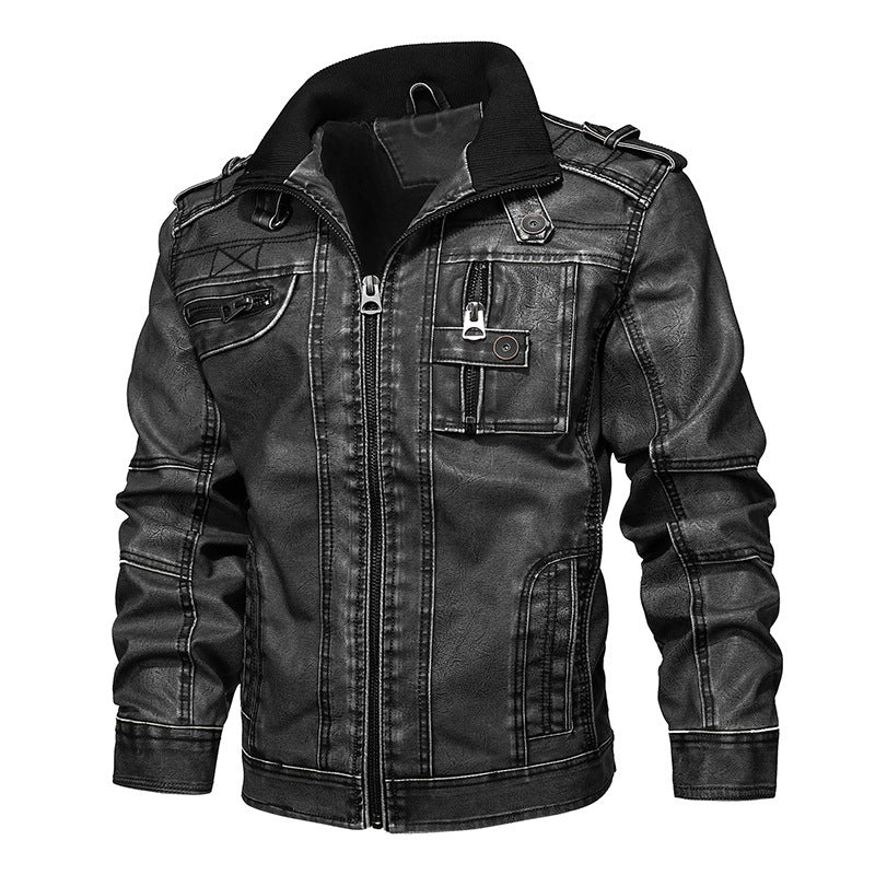 LORVENE Adventure Leather Jacket