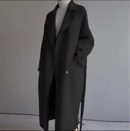 LORVENE Slim Fit Trench