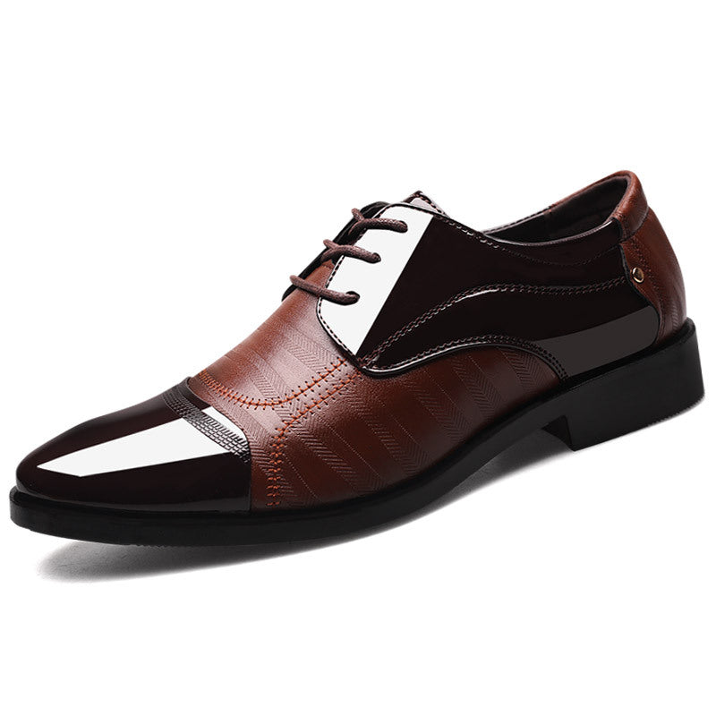 Men’s Dual-Tone Classic Oxford Dress Shoes