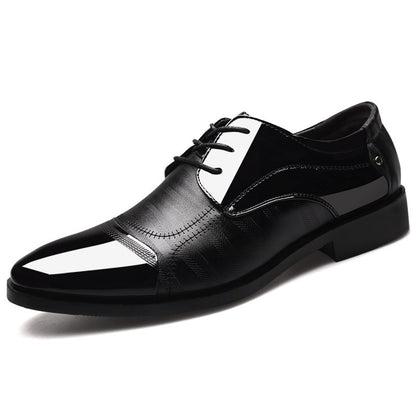 Men’s Dual-Tone Classic Oxford Dress Shoes