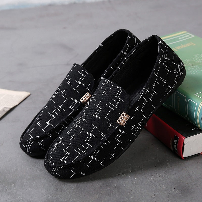 Men’s Elver Patterned Slip-On Loafers