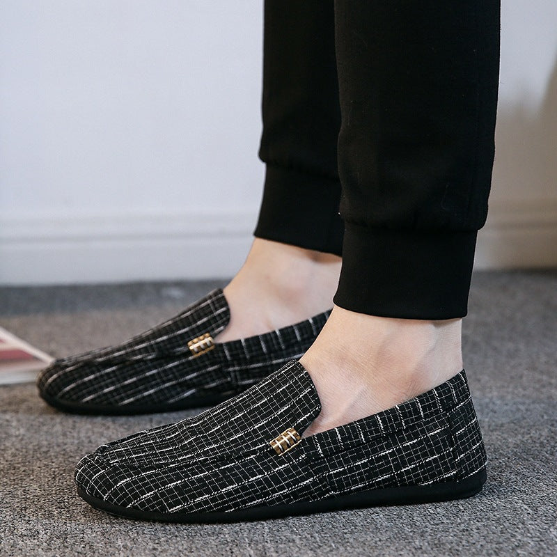 Men’s Elver Patterned Slip-On Loafers