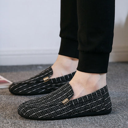 Men’s Elver Patterned Slip-On Loafers