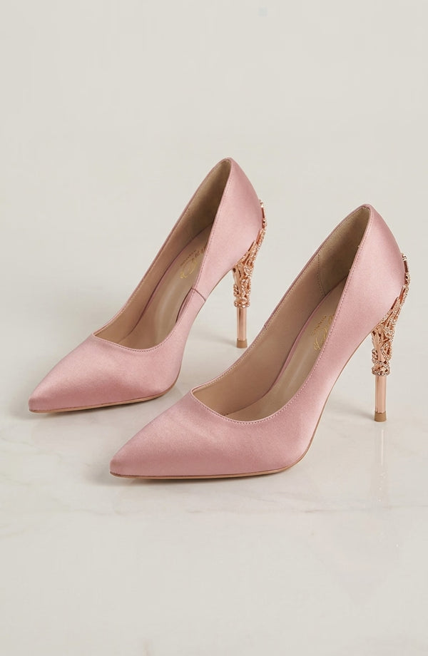 LORVENES Opal Muse heels featuring elegant design, pointed toe, and stylish heel in a sleek, modern silhouette. (600x920)