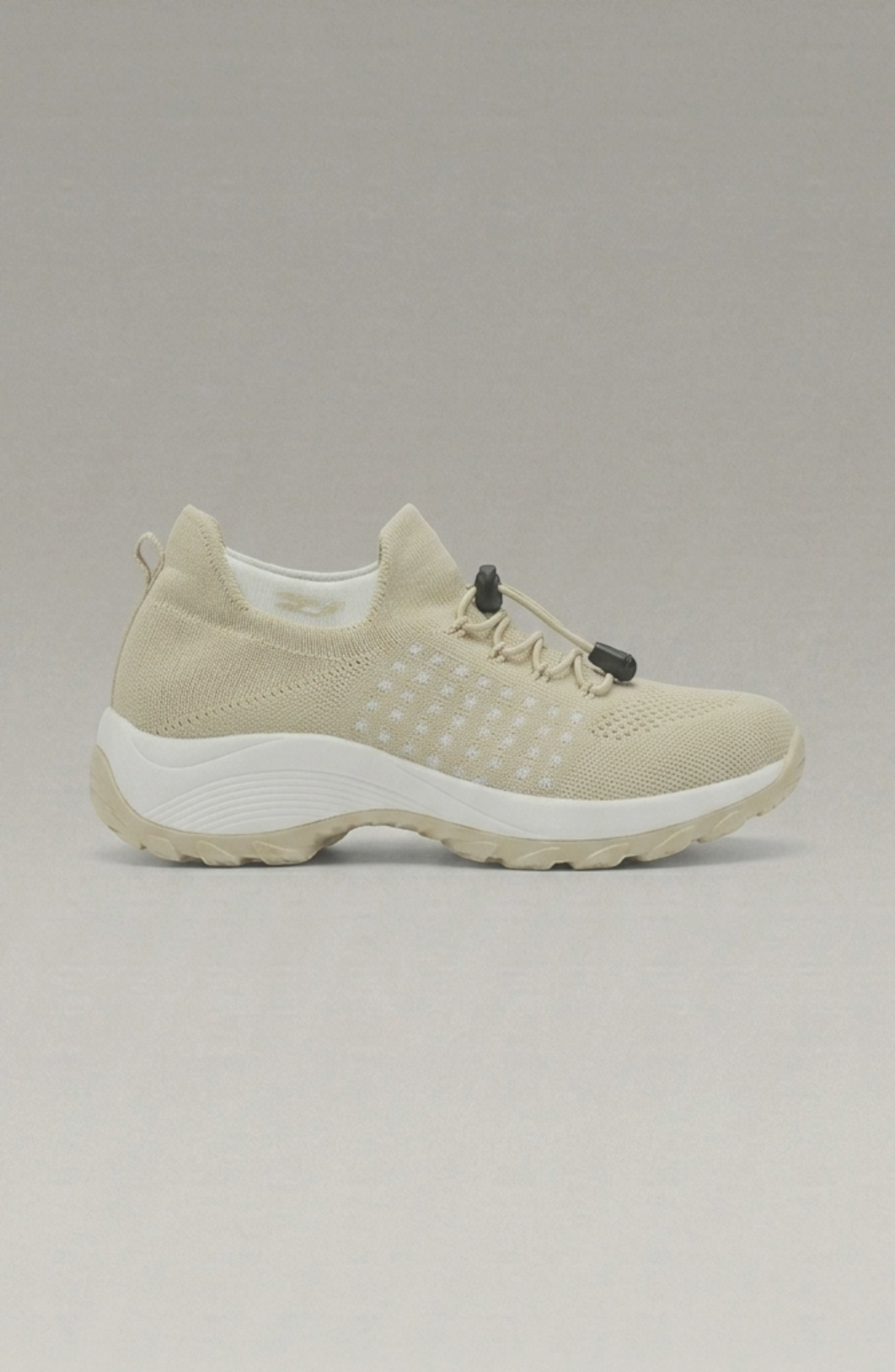 LORVENE Calm Glow sneakers featuring a sleek design with soft pastel colors and comfortable athletic fit.