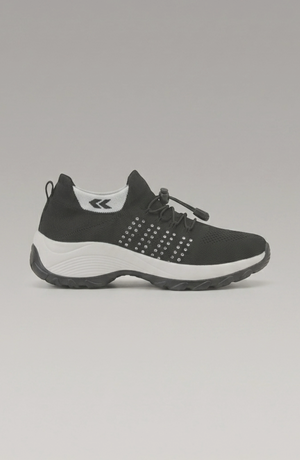 LORVENE Calm Glow sneakers featuring a sleek design with soft pastel colors and comfortable athletic style.