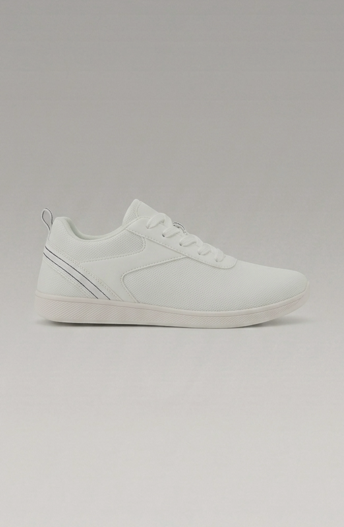 LORVENE Glide Flare Sneakers with white and pastel accents, showcasing their stylish design and casual fit.