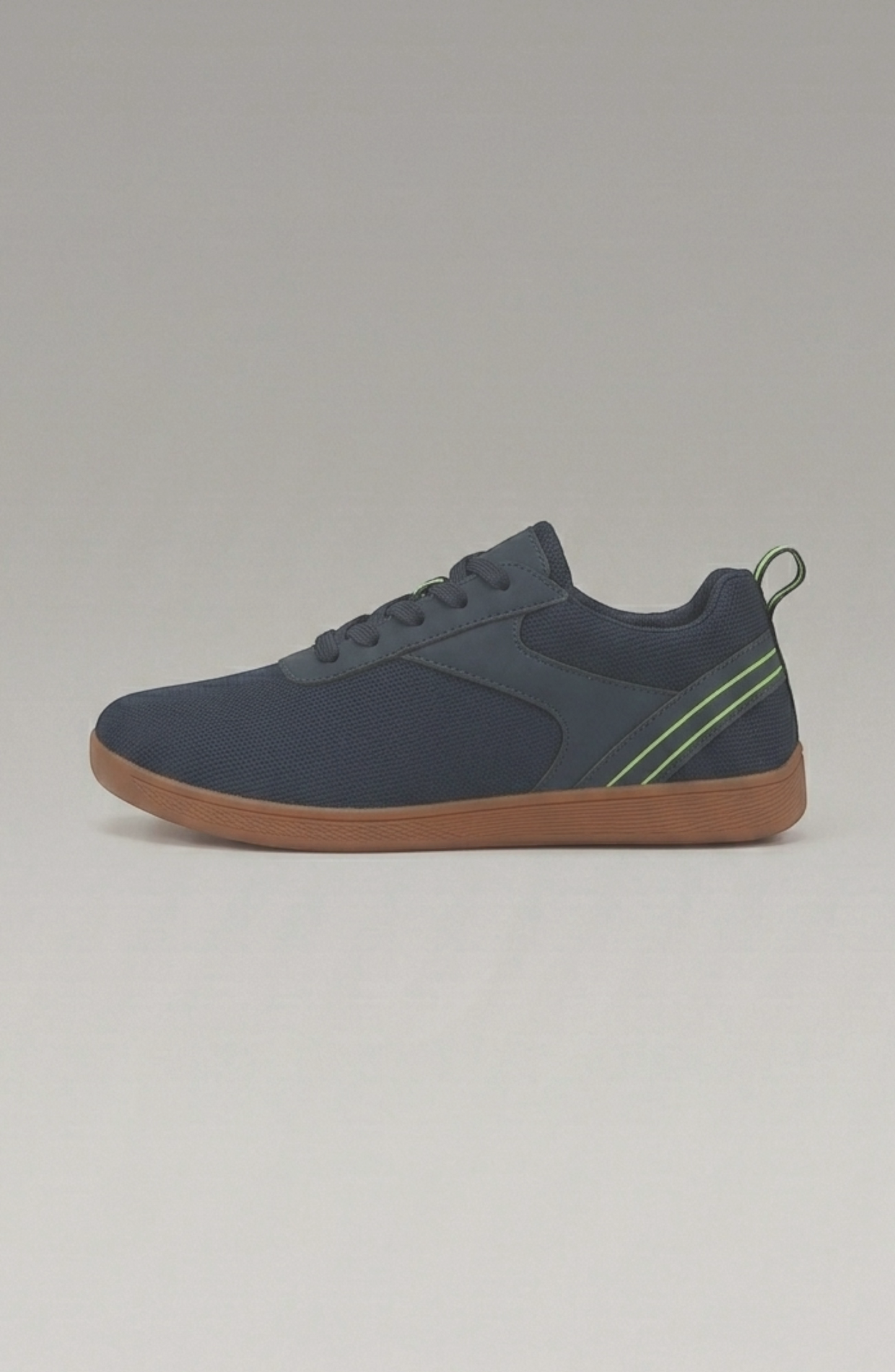 LORVENE Glide Flare Sneakers shown from the bottom left angle, featuring white and beige design with a chunky sole.
