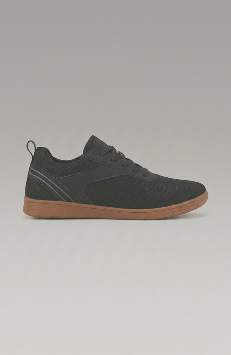 LORVENE Glide Flare Sneakers in white with stylish flare soles, casual athletic shoes for everyday wear
