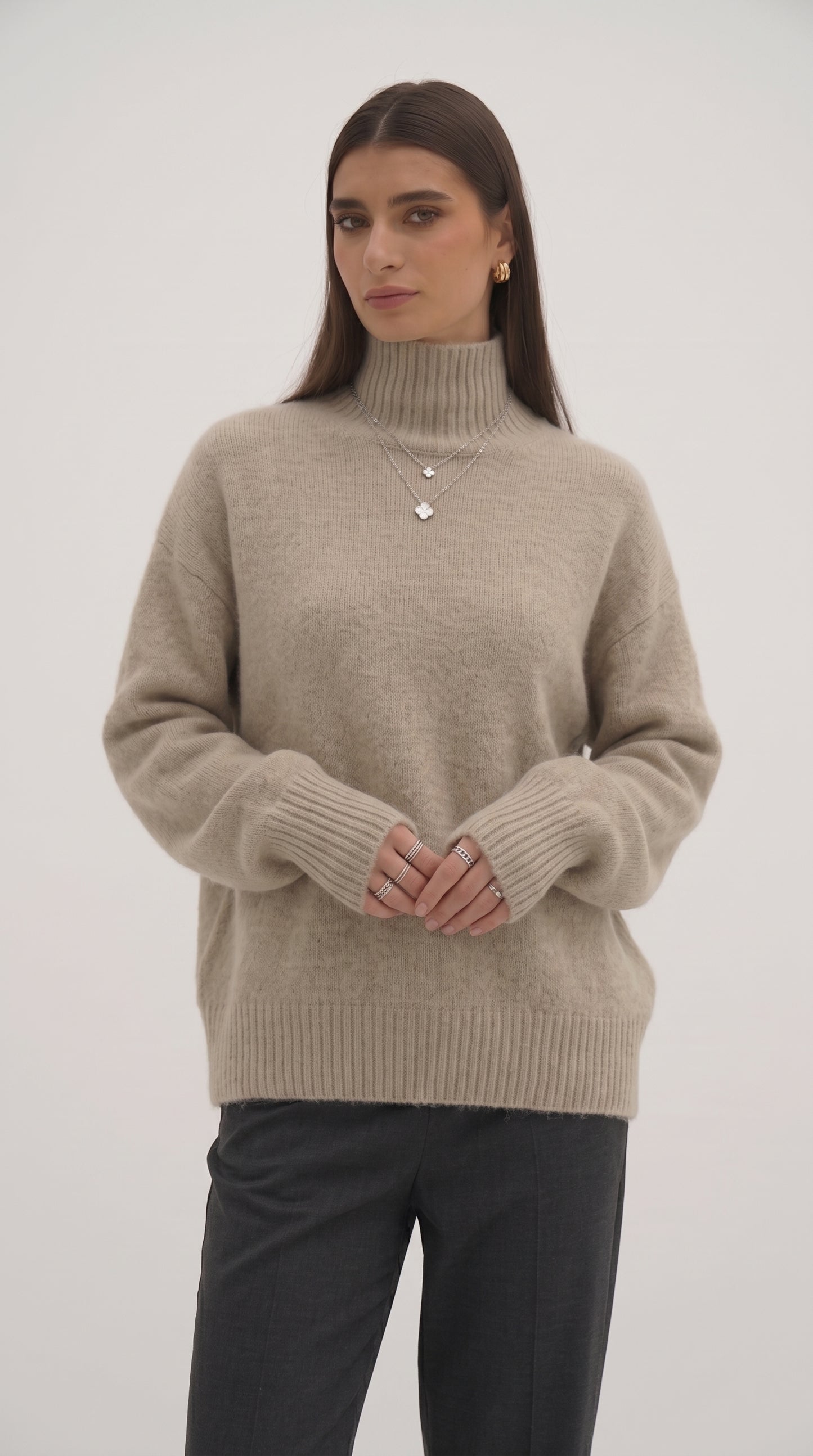 Luxe Rib Turtleneck