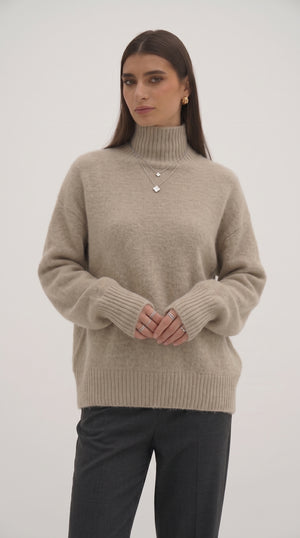 Luxe Rib Turtleneck
