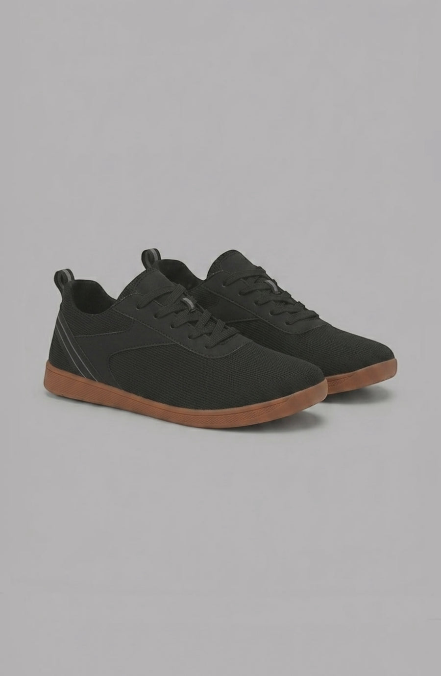LORVENE Glide Flare Sneakers in white with a sleek design, featuring a comfortable rubber sole and modern athletic style.