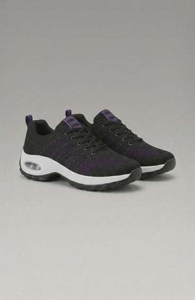 LORVENE Ice Walk Sneakers in white with textured soles and supportive design, ideal for winter outdoor activities.