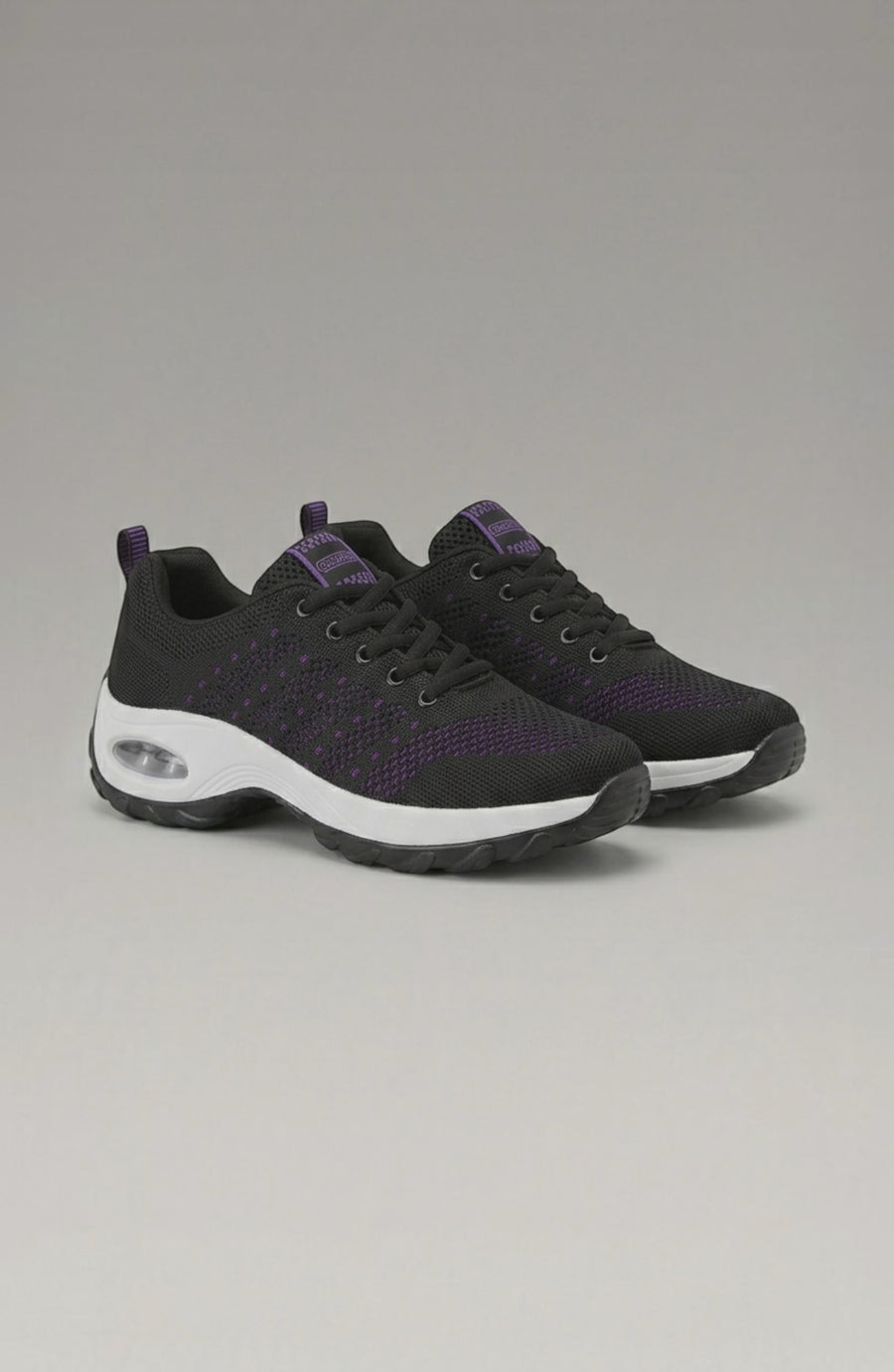 LORVENE Ice Walk Sneakers in white with textured soles and supportive design, ideal for winter outdoor activities.