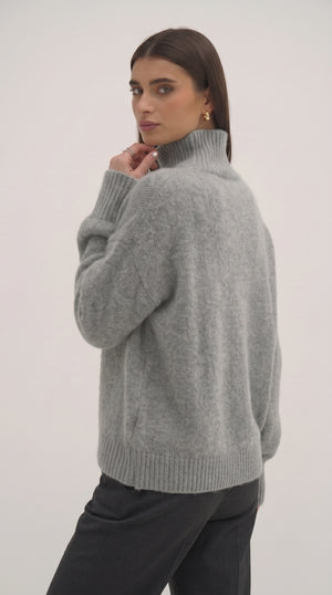 Luxe Rib Turtleneck